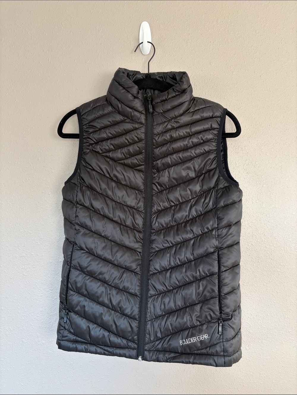 Women’s Boulder Gear Lightweight Quilted Puffer Vest Black Small